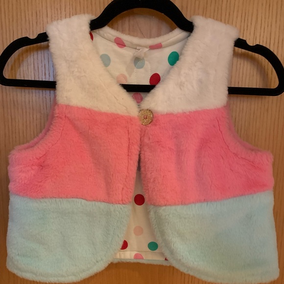 EUC Matilda Jane Wonderment Reversible Vest- Girls 10 - Picture 1 of 4